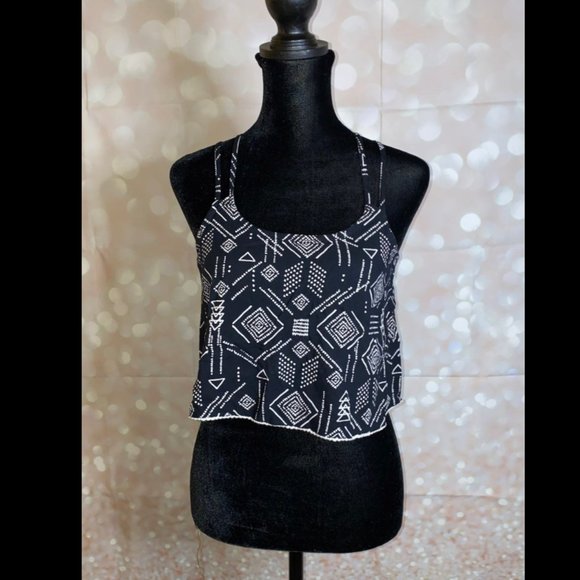 XS CROP TOP BLOUSE - Picture 3 of 3